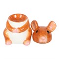 Mouse shaped oil and wax burner