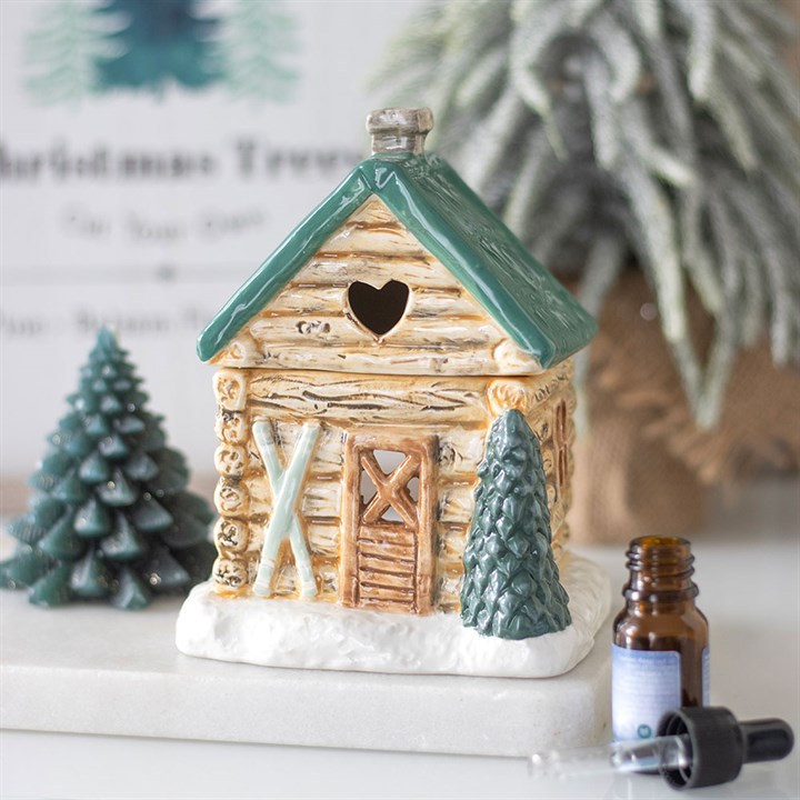 CABIN SKI CHALET,WAX/OIL BURNER