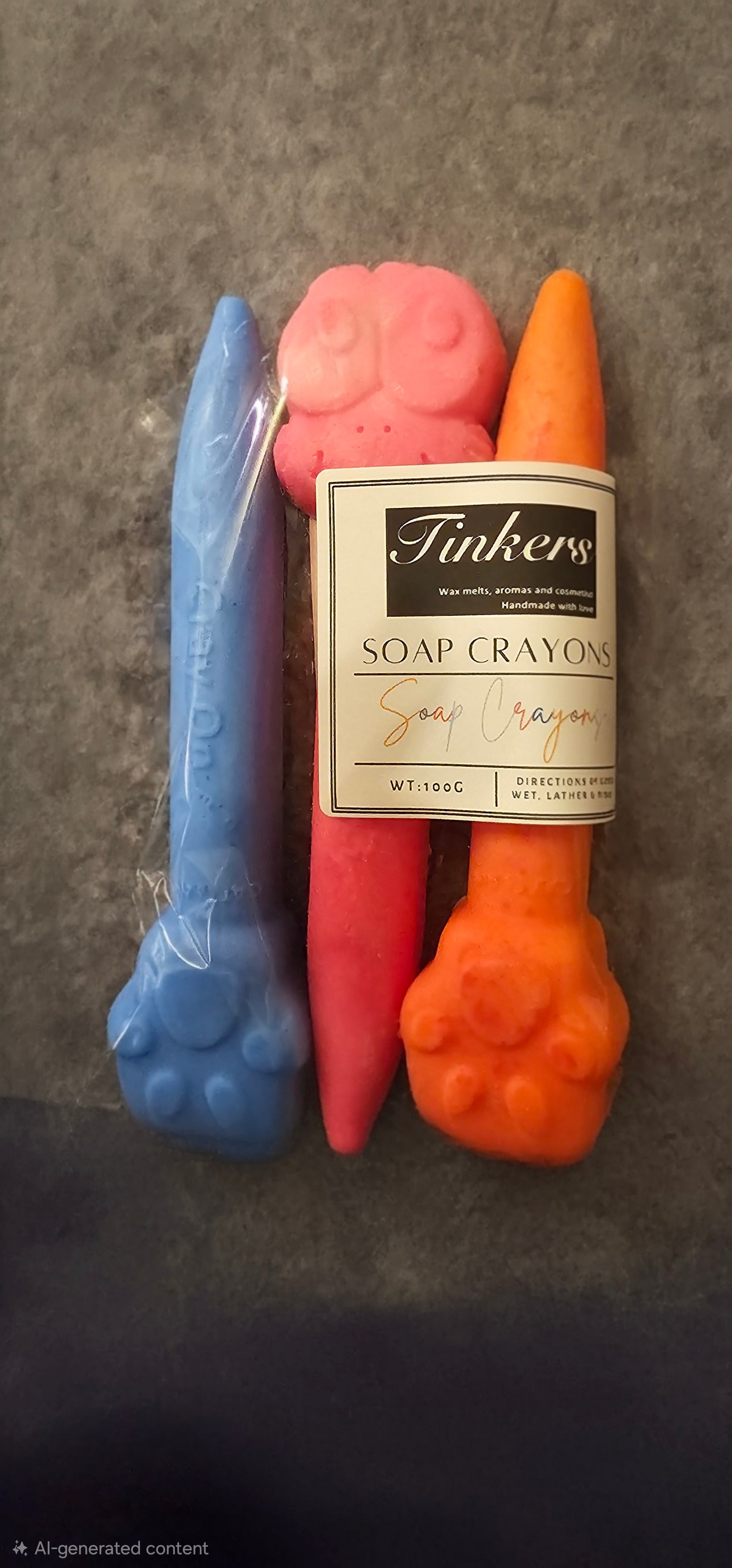 Soap crayons