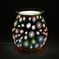 3D Starburst Light Up Electric Oil/wax Burner