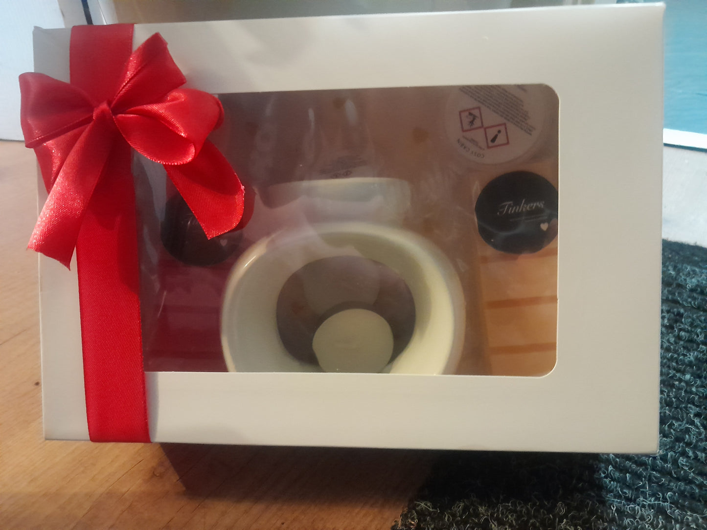 Tealight burner gift set