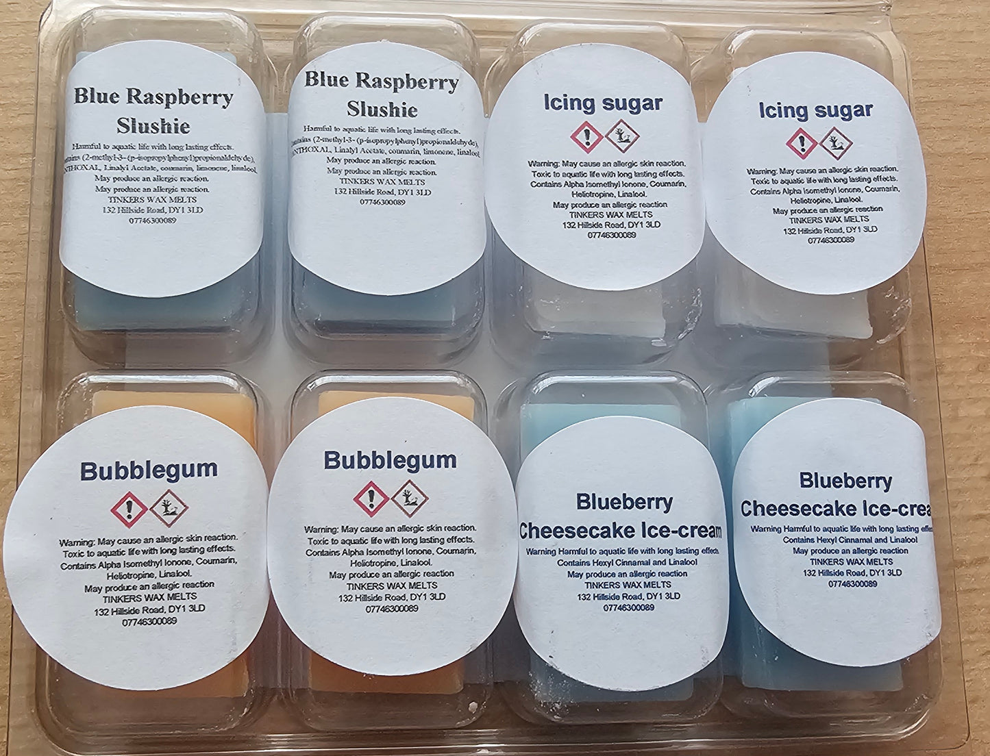 Sweet treat fragrance sample collection