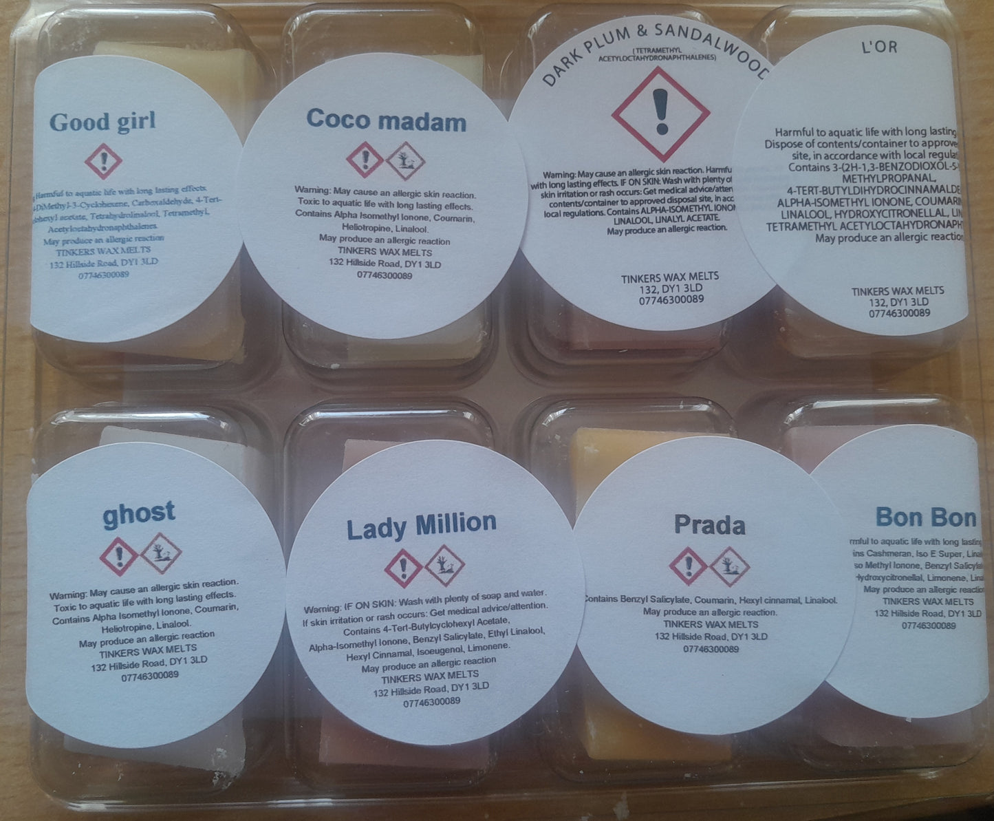 Perfume fragrance sample collection