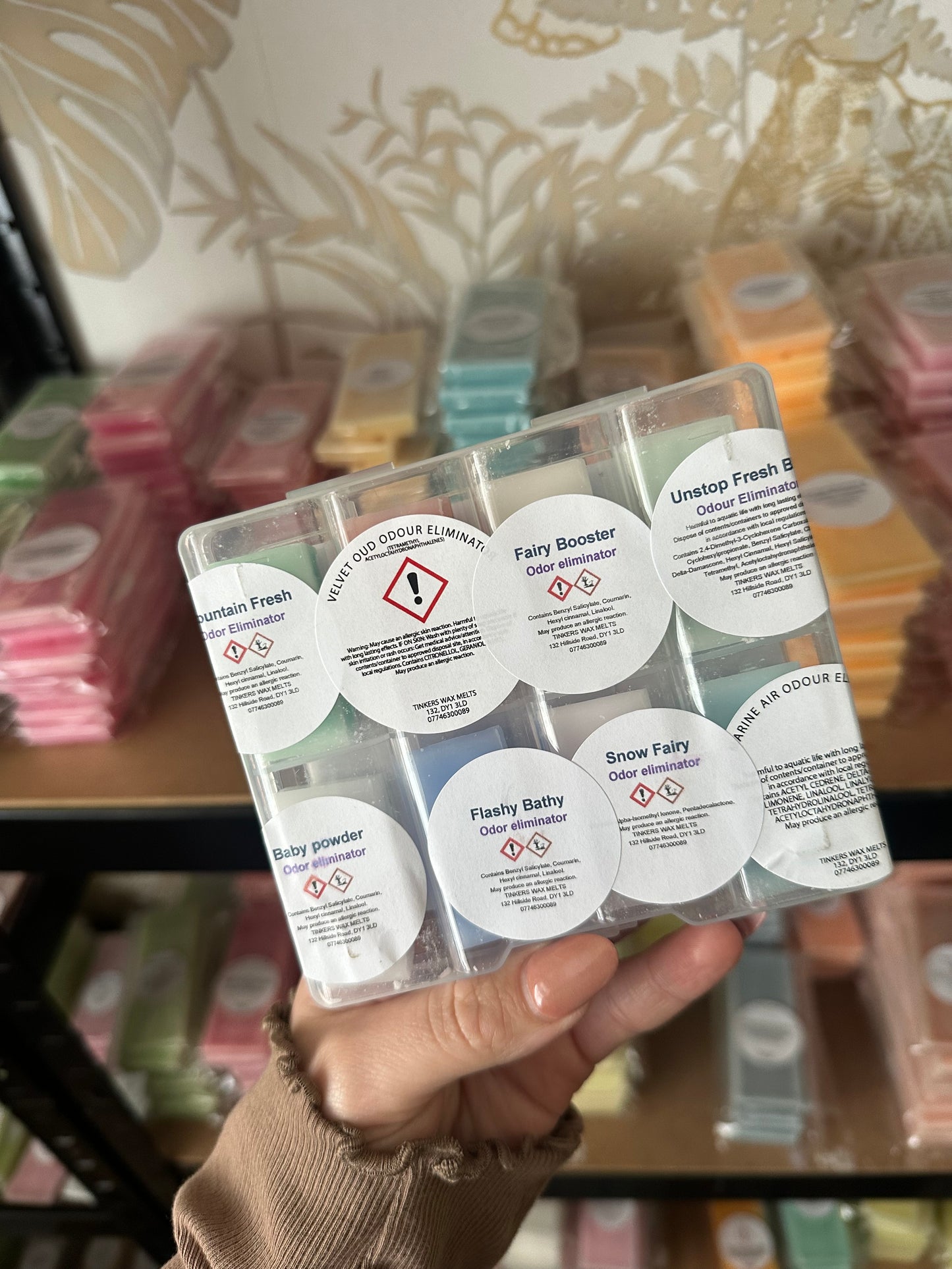 Pet odour eliminator sample collection