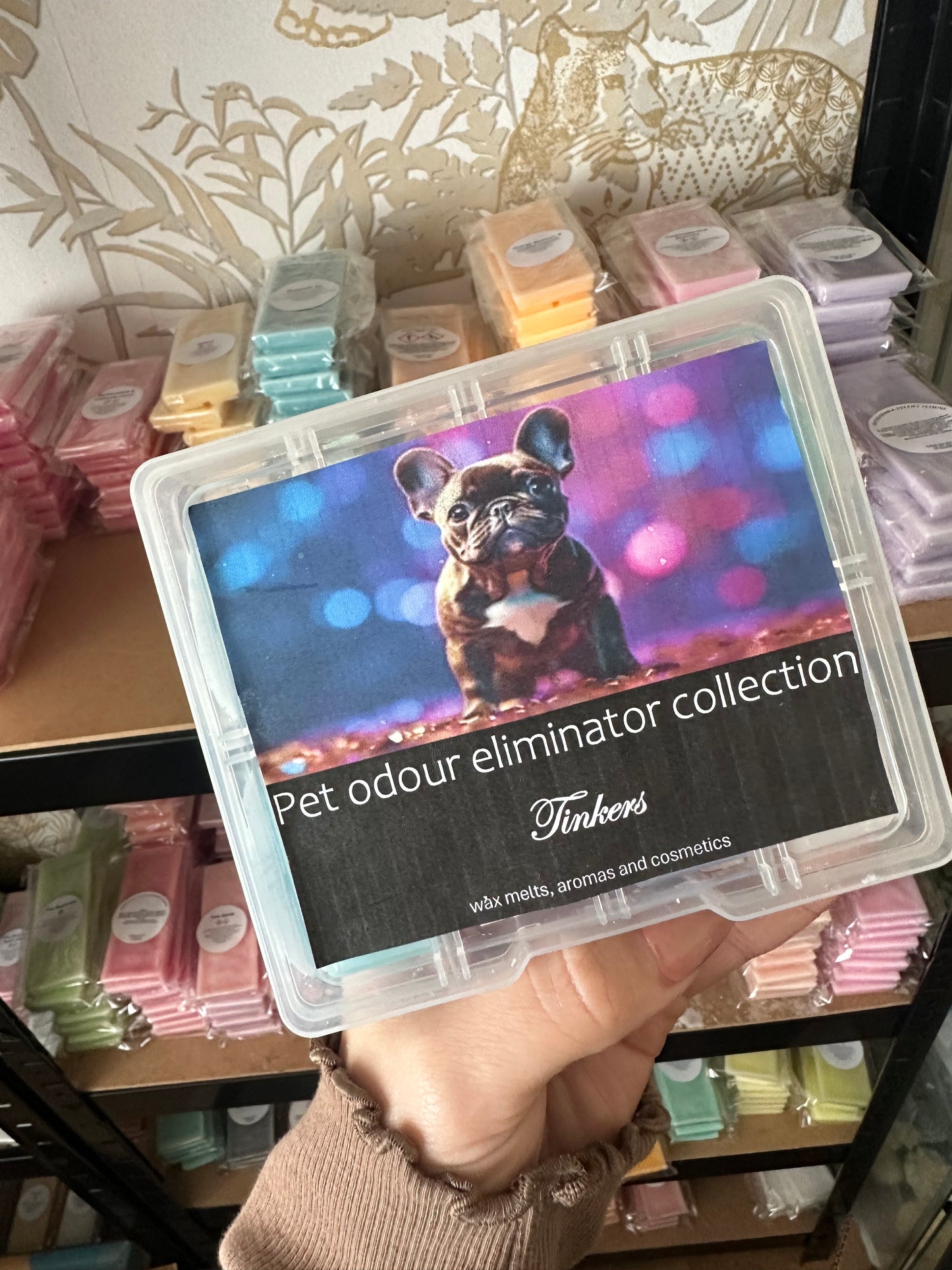 Pet odour eliminator sample collection