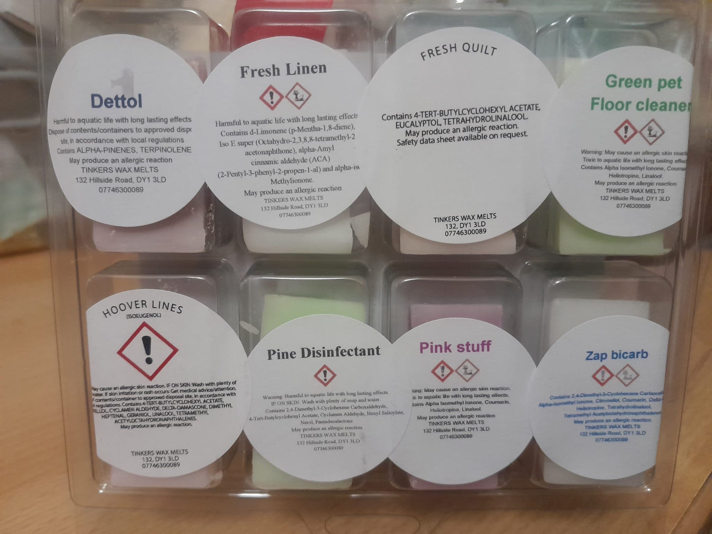 Cleaning fragrance collection