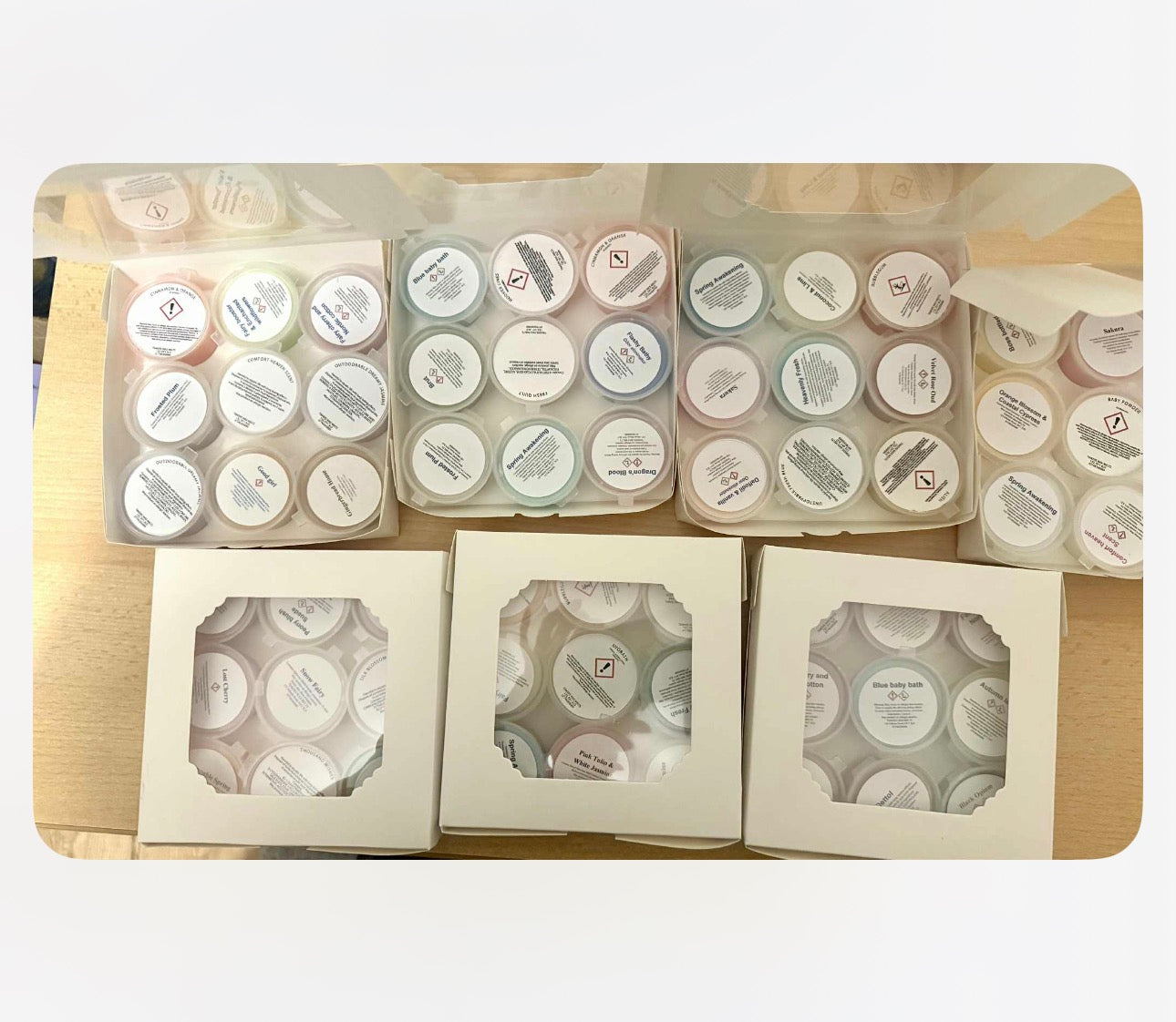 9 random 1oz pots (random)