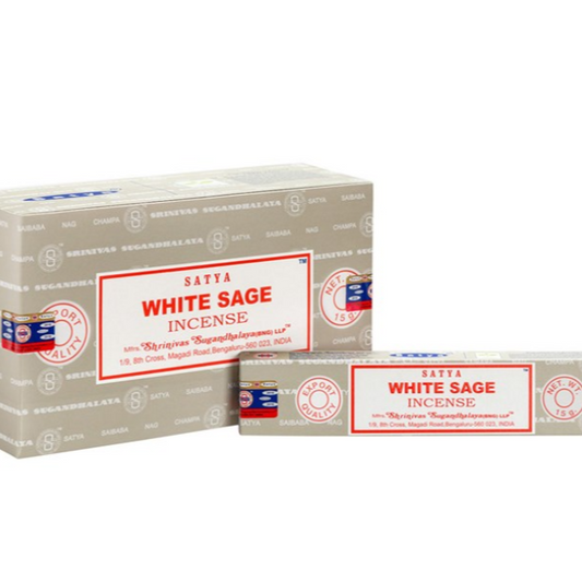 White sage incense sticks by satya