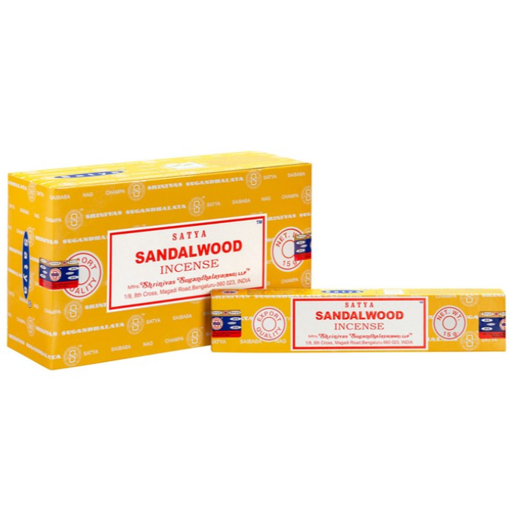 Sandalwood incense sticks by satya