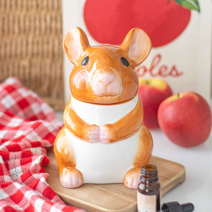Mouse shaped oil and wax burner