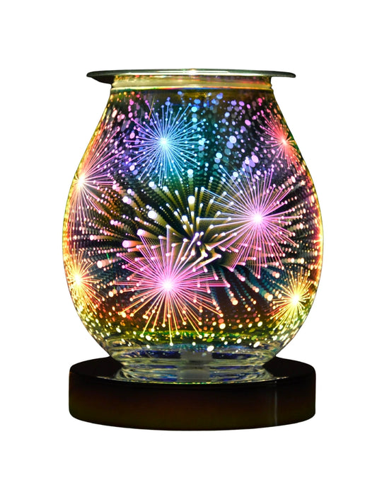 3D touch electric firework melt burner/lamp