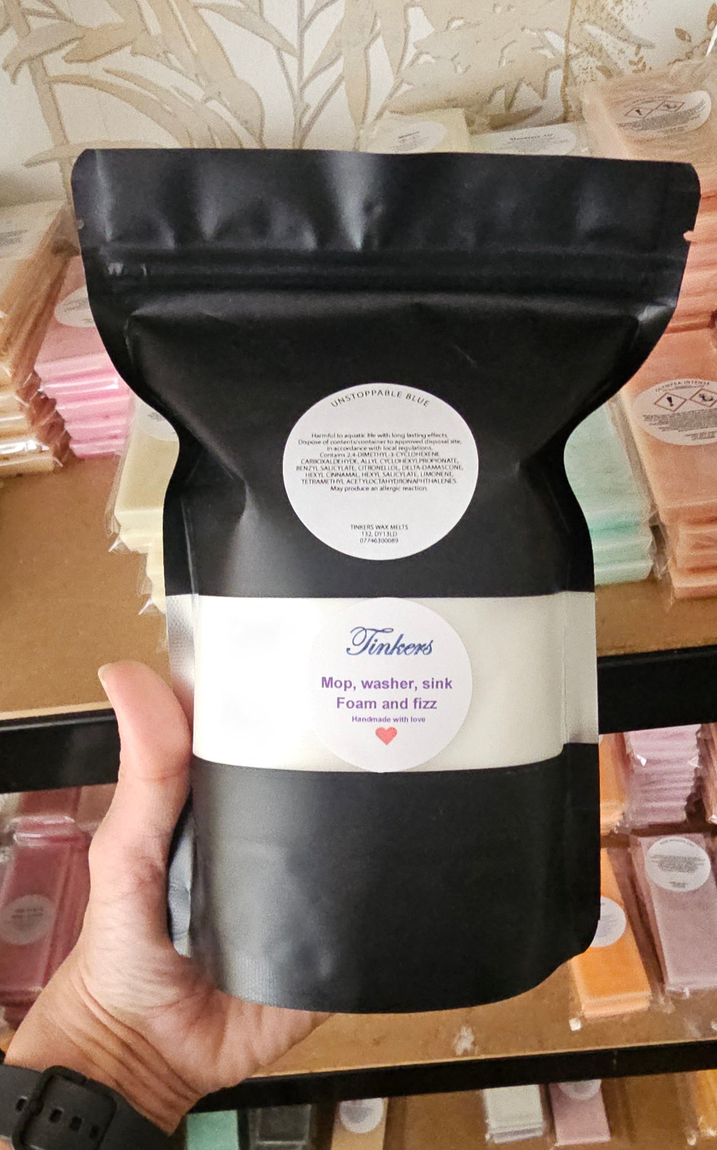 Mop/washer/sink/toilet fizz and foam 175g & 750g option