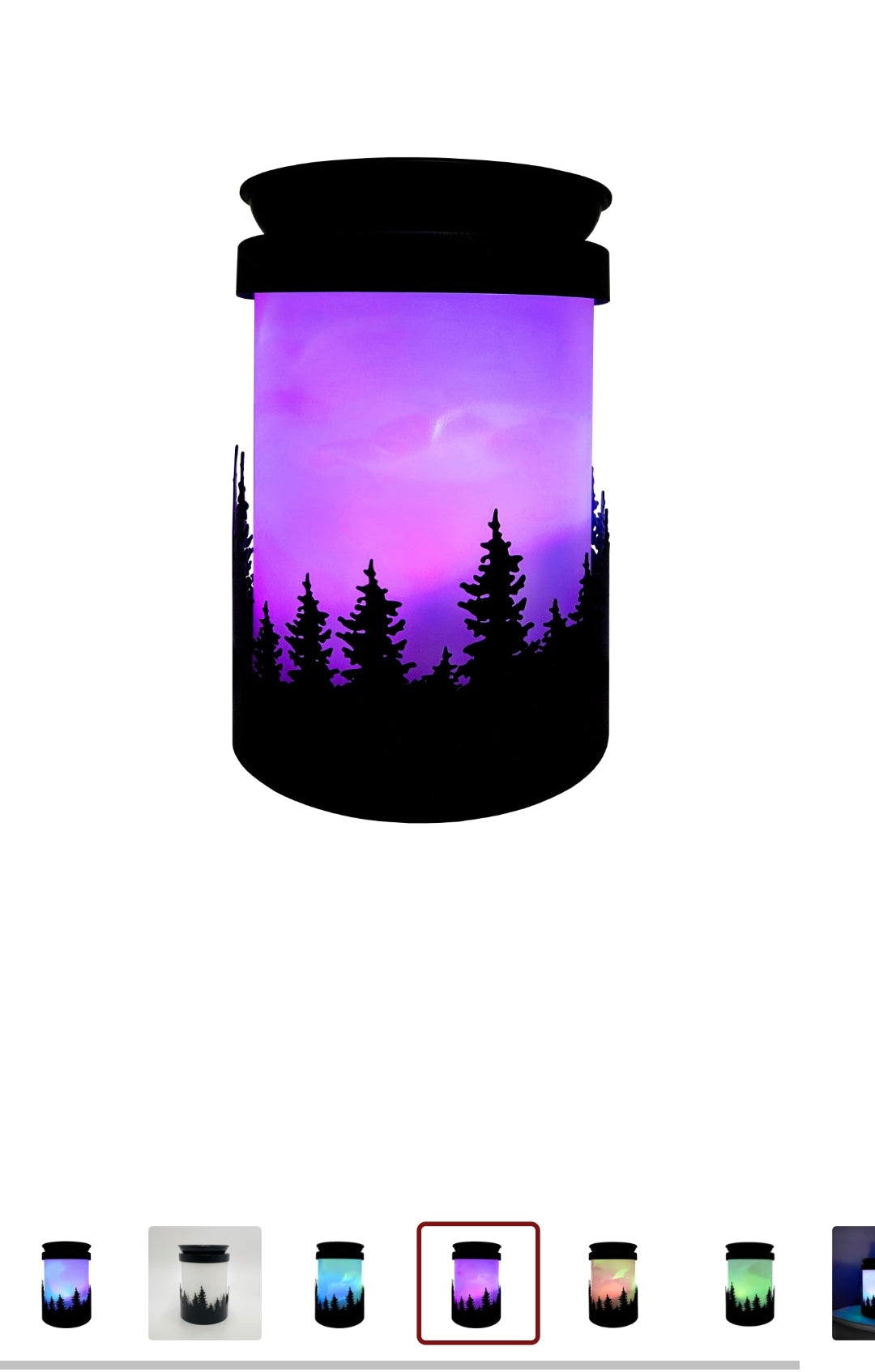 AURORA NORTHERN LIGHTS COLOUR CHANGING-ELECTRIC MELT BURNER.