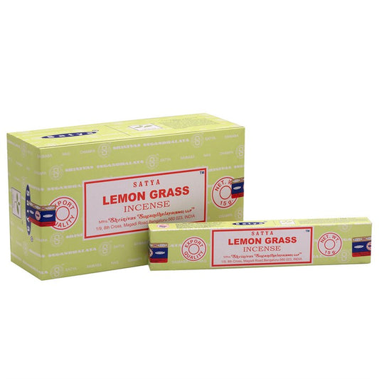 SATYA LEMONGRASS INCENSE STICKS