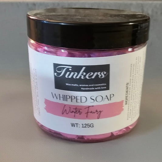 Whipped soap