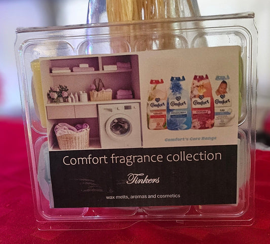 Comfort laundry wax sample fragrance collection