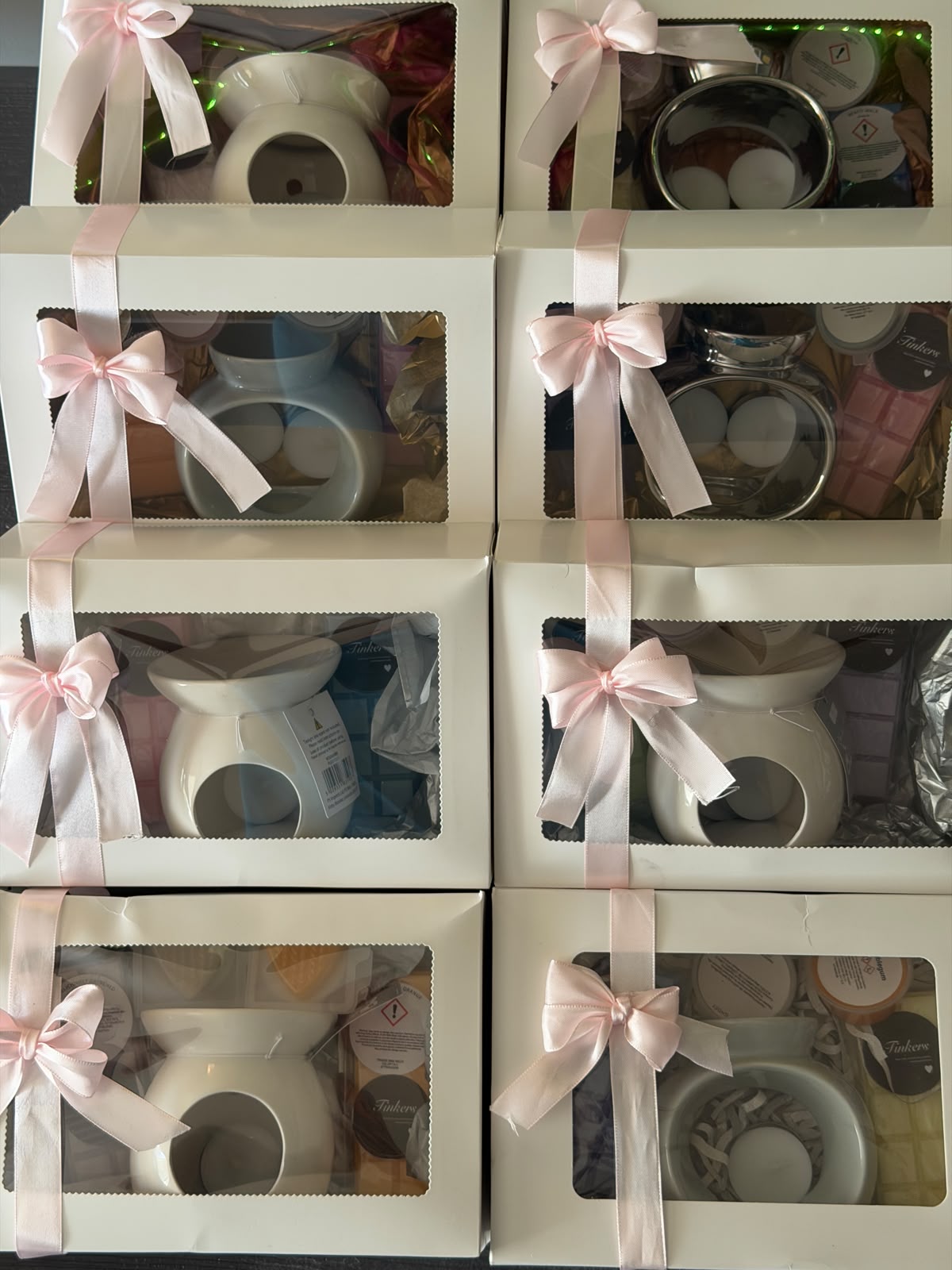 Tealight burner gift set (local delivery or collection only)
