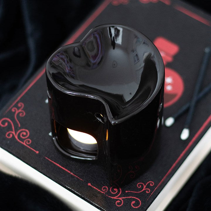 BLACK HEART OIL/WAX BURNER