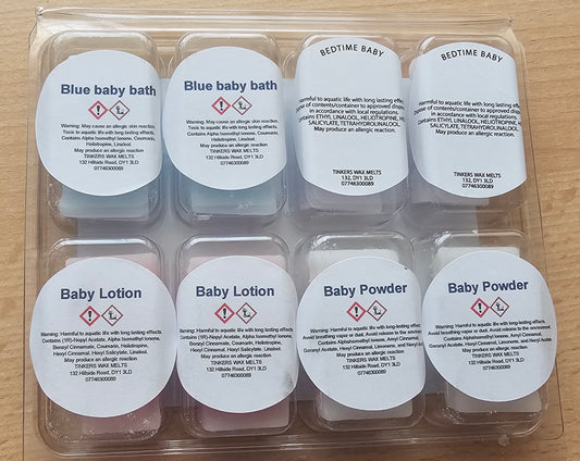 Baby fragrances sample collection (any 2 for £10 mix and match)