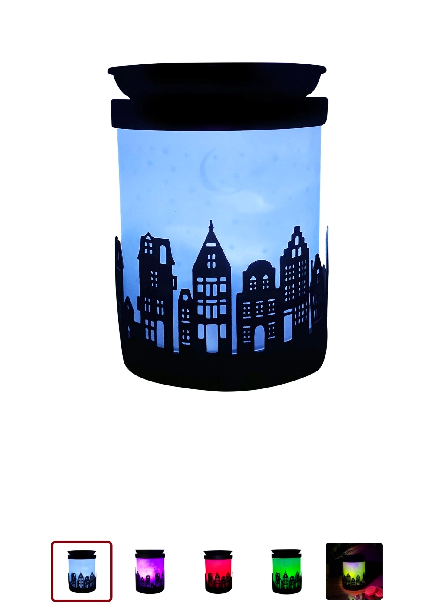 Colour changing-northern lights elecric wax burner