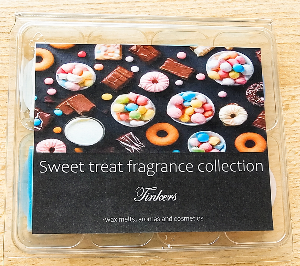 Sweet treat fragrance sample collection